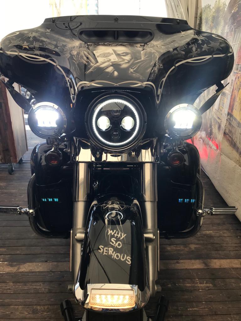 Harley-Davidson-Electraglide-7-Zoll-LED-Scheinwerfer-und-4.5-Zoll-Zusatzscheinwerfer